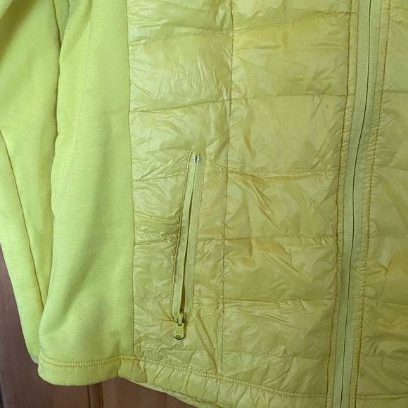 Calvin Klein Lightweight Down-Filled Women's Yellow Jacket XL - Picture 4 of 6